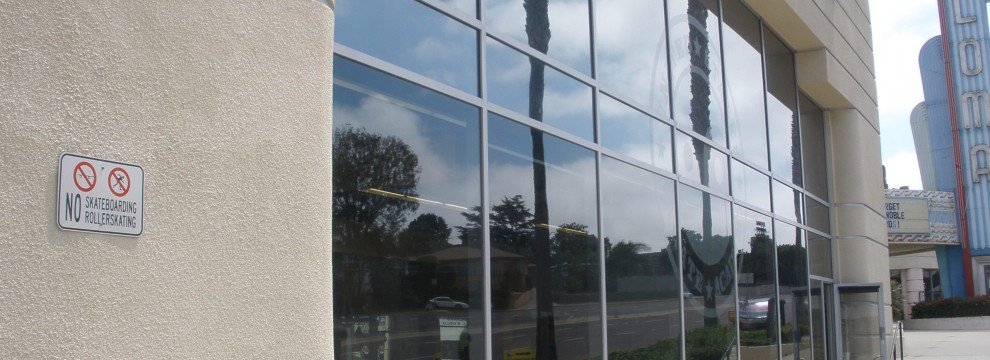 Office building with our Window tinting