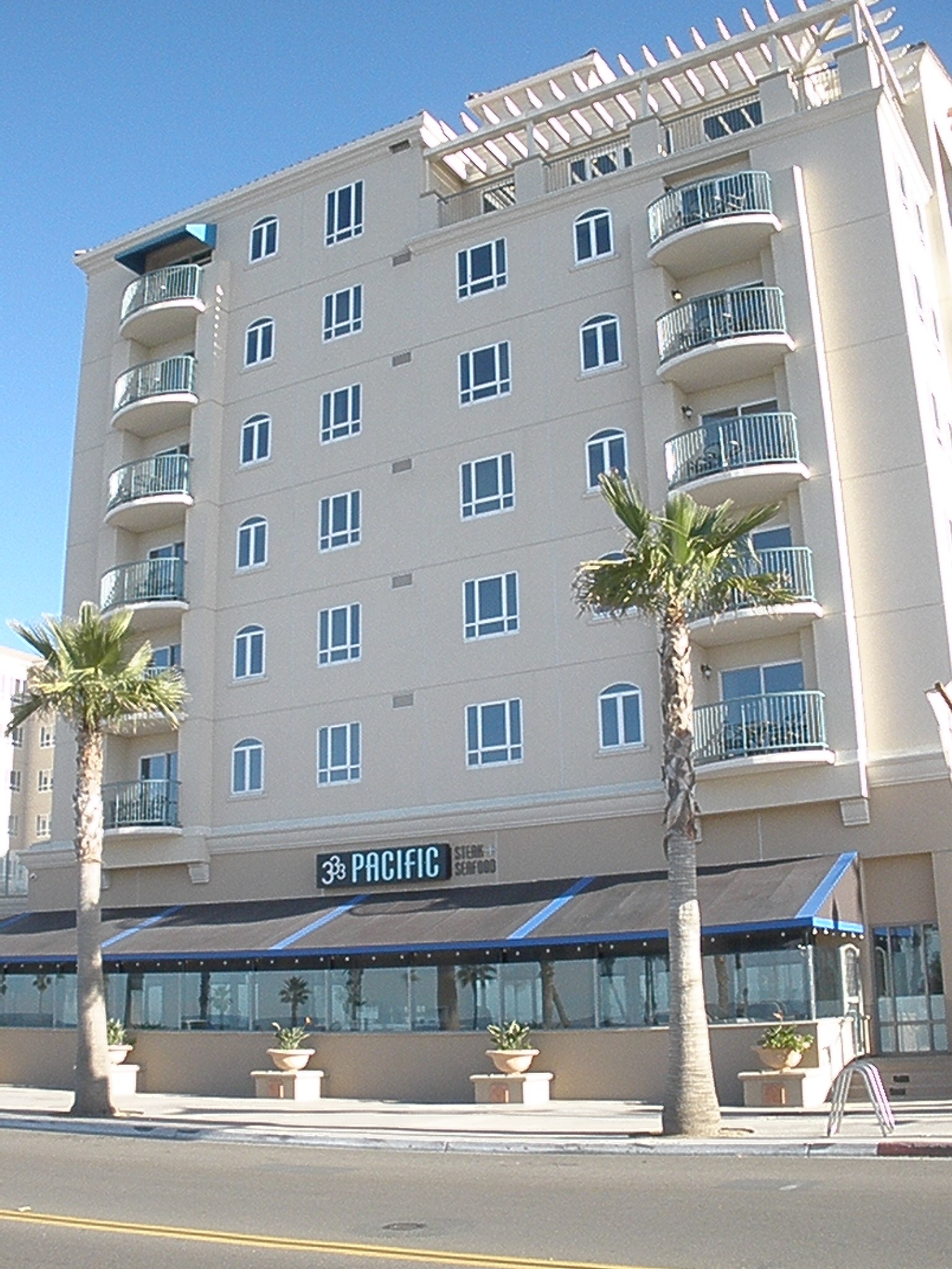 Hotel building with our Window tinting